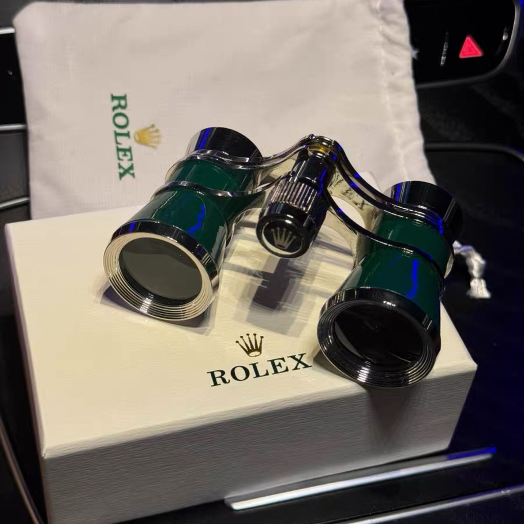 Rolex Green And Silver Binoculars Green Daytona Datejust Gift Collect Rare Gift
